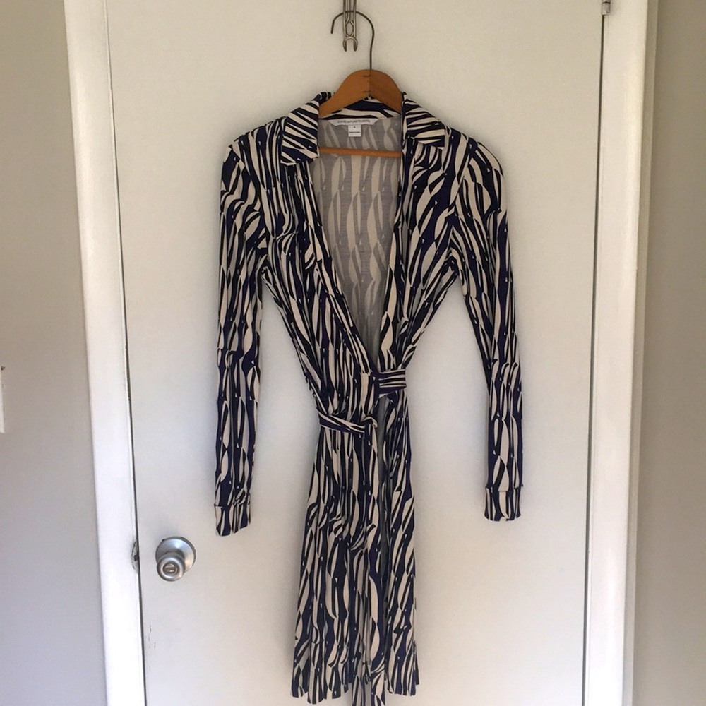 Diane Von Furstenberg New Jeanne Two wrap dress
